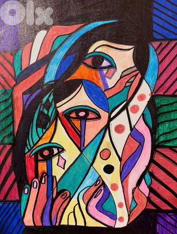 ،رسم اكريليك 0