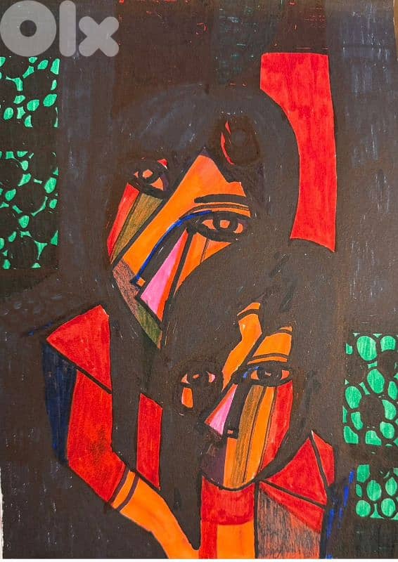 رسم اكريليك 0