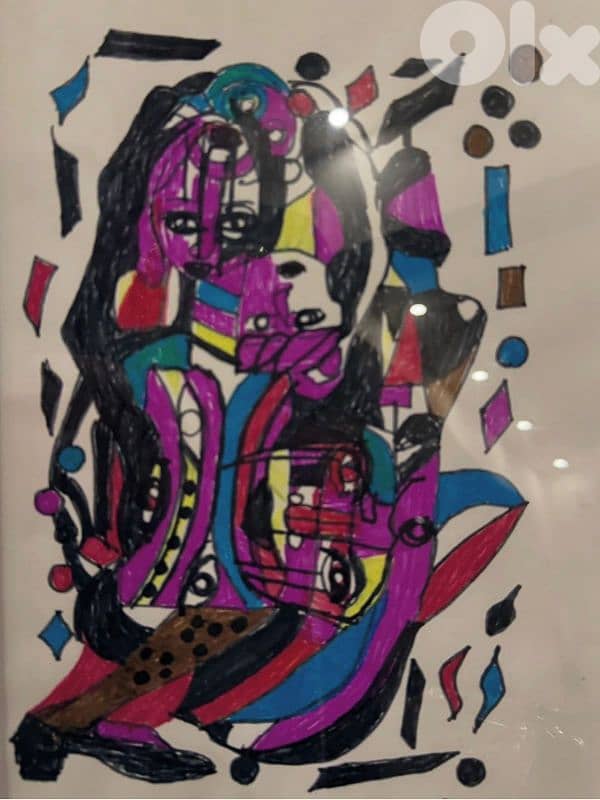 رسم اكريليك 0