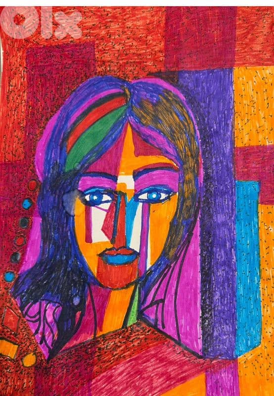 رسم اكريليك 0