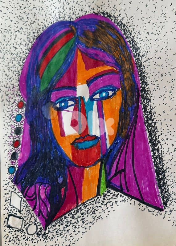 رسم اكريليك 0