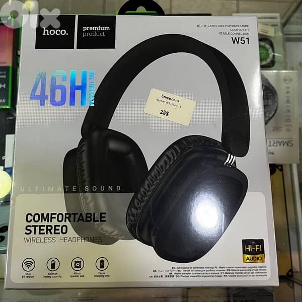 Headset Hoco Premium 0
