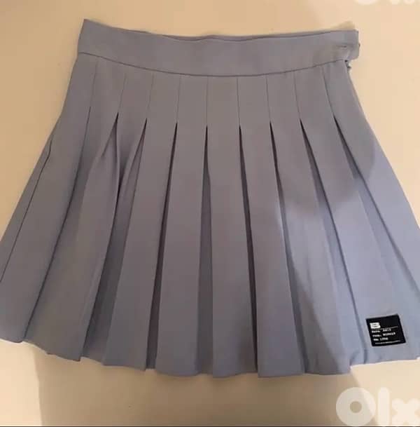 Bershka light blue skirt 0