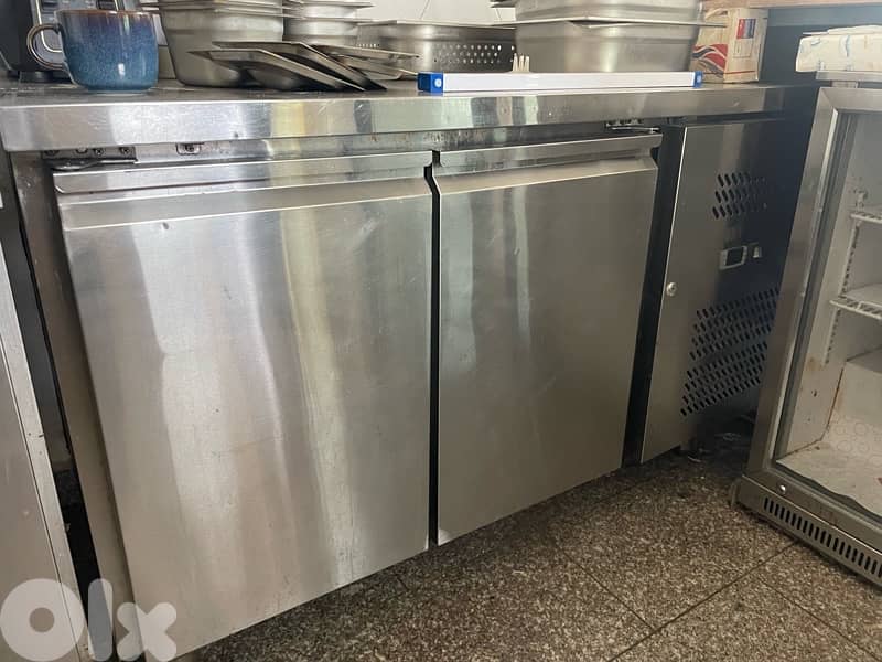 large stainless refrigerator 0