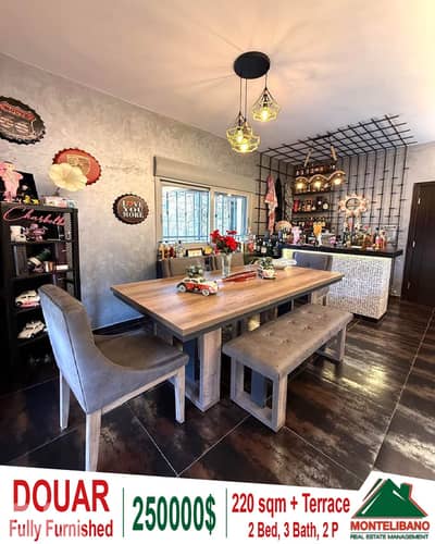 220 sqm Apartment For Sale in Douar دوار with Terrace