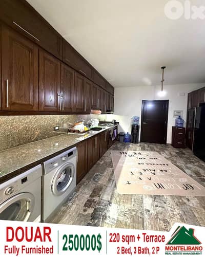 220 sqm Apartment For Sale in Douar دوار with Terrace