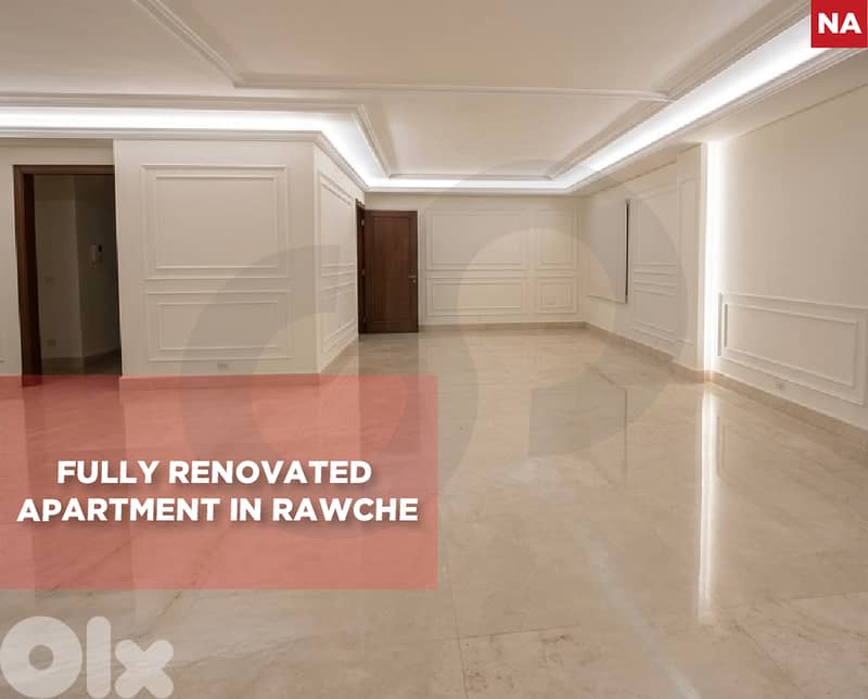 Fully renovated apartment in Rawche/ روشة REF#NA134690 0