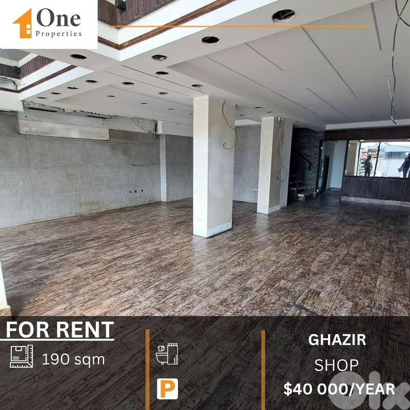 SHOP FOR RENT IN GHAZIR 0