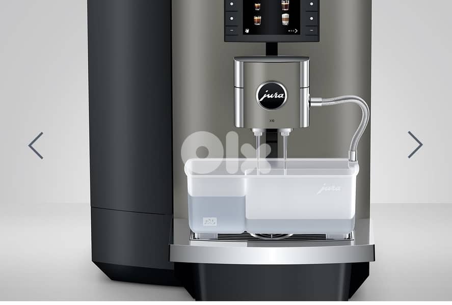 Jura X10 Professional Coffee Machine + Milk Cooler 5
