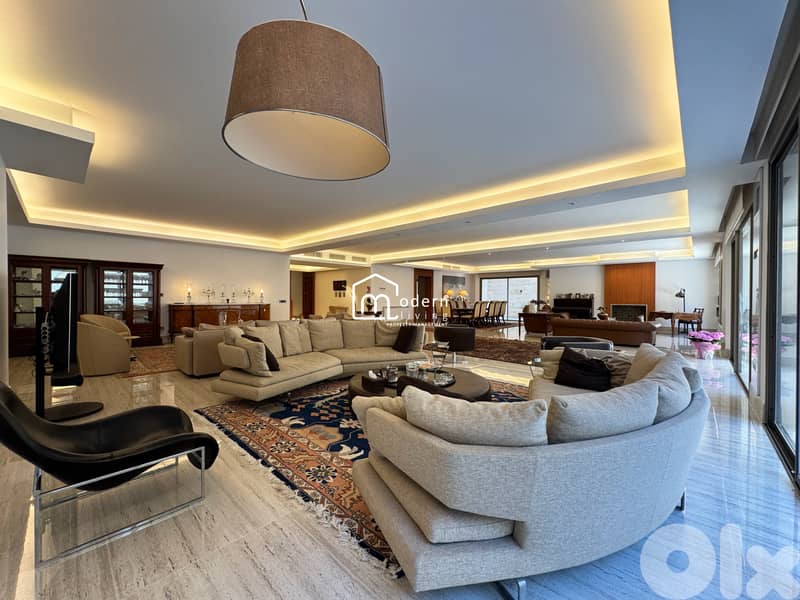 500 Sqm Terrace - Unfurnished Apartment For Sale in Rabieh 0