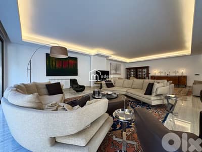 500 Sqm Terrace - Unfurnished Apartment For Sale in Rabieh