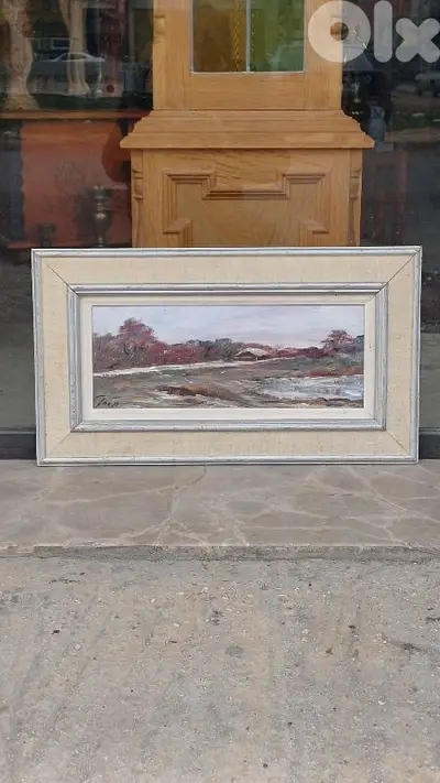 لوحة رسم زيتي اوروبية