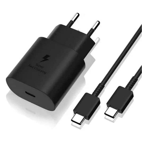 Samsung 25W Adapter 2 Pin with Cable 0