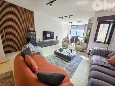 Prime Location Duplex in Qornet El Hamra with Partial Mountain View