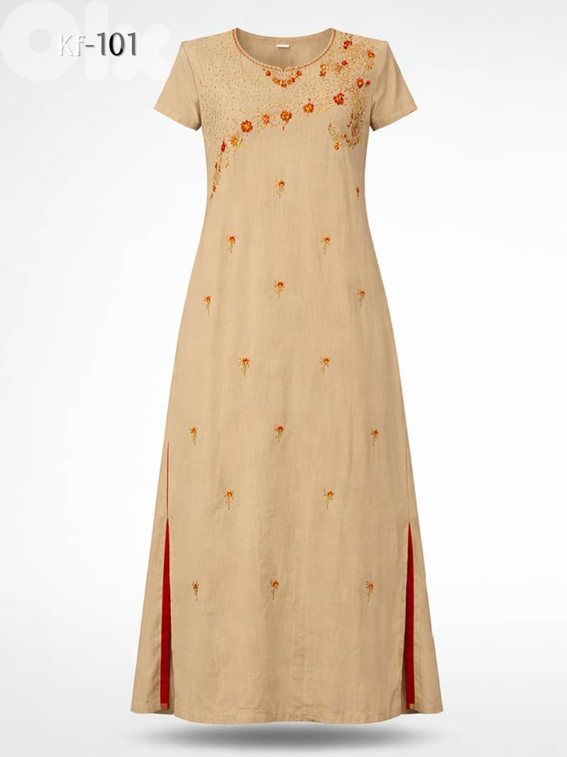Elegant Embroidered Kaftan from European Brands 1