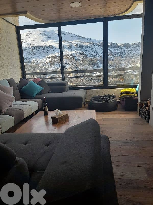 Chalet in Faraya with panoramic view- شاليه في فاريا 2