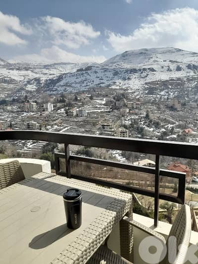 Chalet in Faraya with panoramic view- شاليه في فاريا