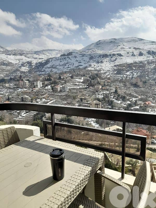 Chalet in Faraya with panoramic view- شاليه في فاريا 3