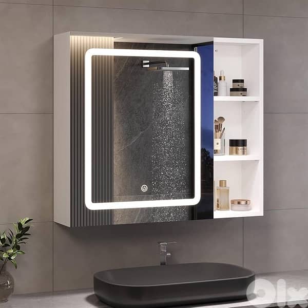 Cabinets with Mirror and Led Lights 0