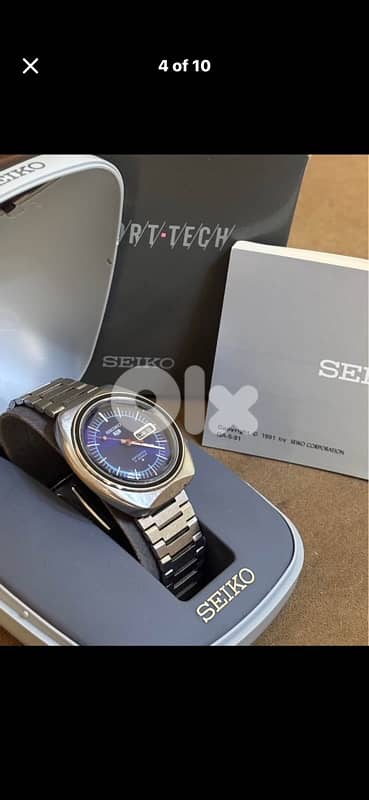 Rare Seiko 5 Sports 6319‑8070 (1977)Automatic•Blue Sunburst Dial•Japan 0
