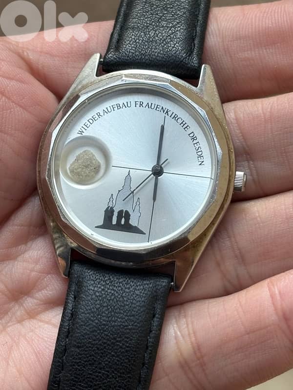 Limited Edition Frauenkirche Dresden Watch•Original Fragment•Ronda 1J 0