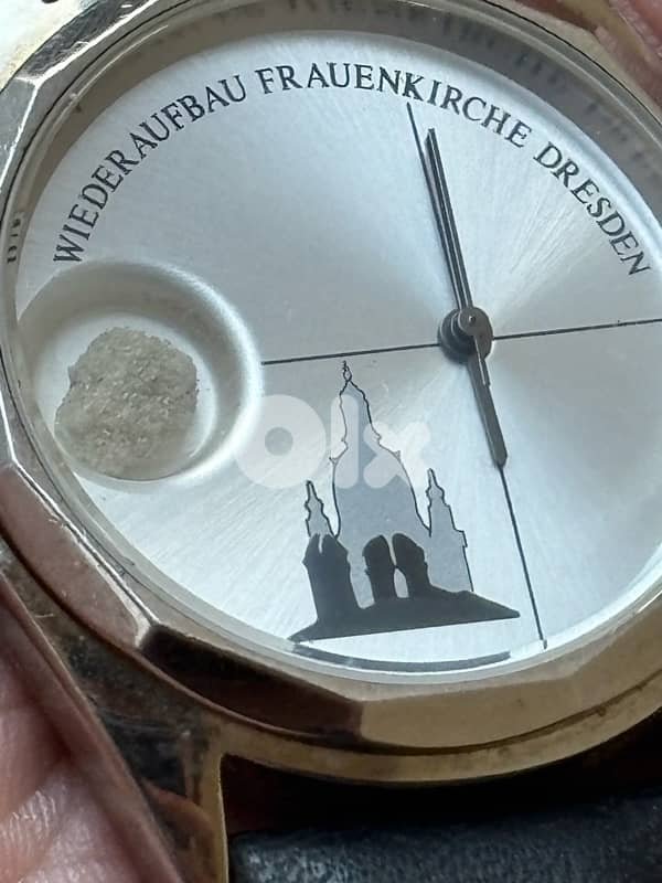 Limited Edition Frauenkirche Dresden Watch•Original Fragment•Ronda 1J 2