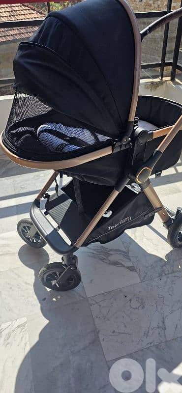baby stroller + free seat for new born 2