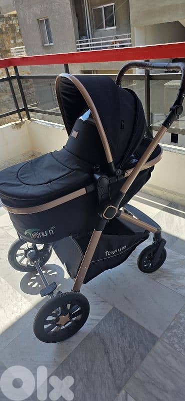 baby stroller + free seat for new born 3