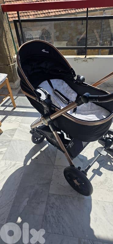 baby stroller + free seat for new born 6