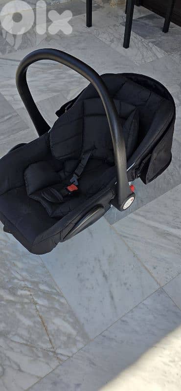 baby stroller + free seat for new born 8