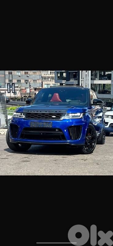 Range Rover sport SVR 2018 in an immaculate condition 0