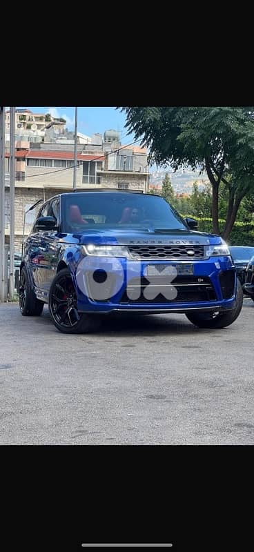 Range Rover sport SVR 2018 in an immaculate condition