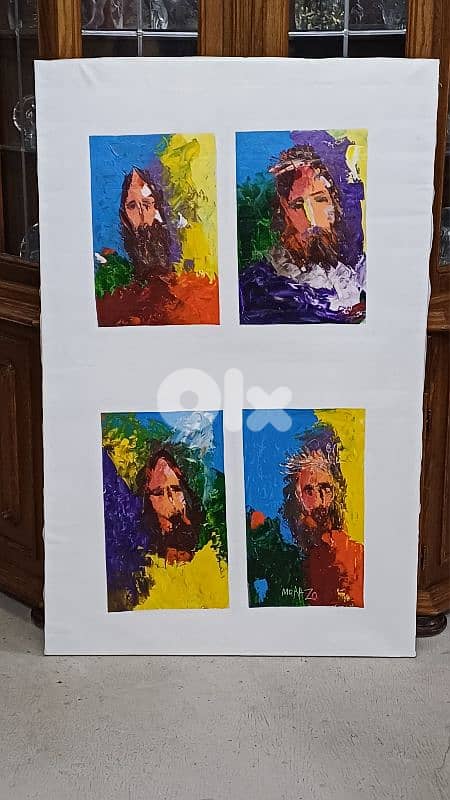 لوحة رسم زيتي 0