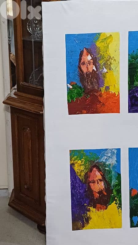 لوحة رسم زيتي 2