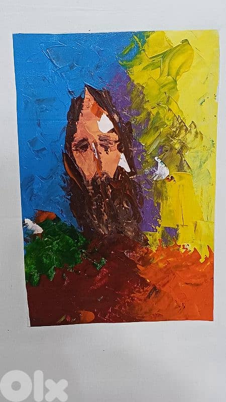 لوحة رسم زيتي 3