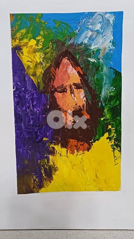 لوحة رسم زيتي 4