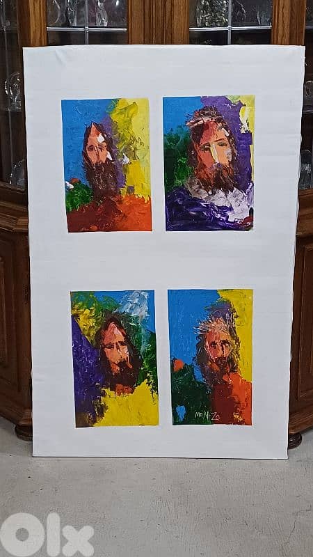 لوحة رسم زيتي 8