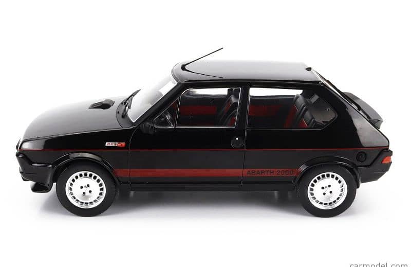 Fiat Ritmo 125 Abarth 1980 diecast car model 1;18 1