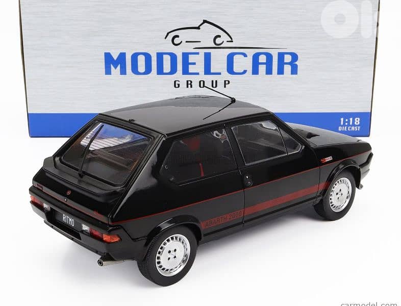 Fiat Ritmo 125 Abarth 1980 diecast car model 1;18 4