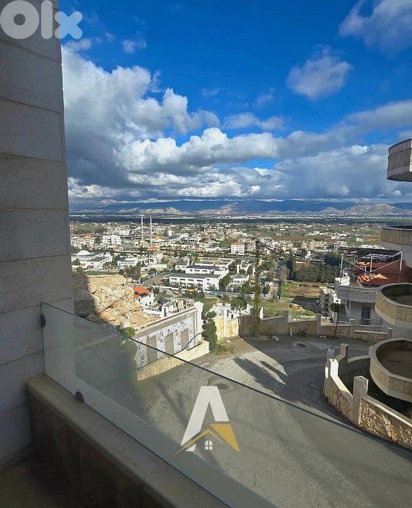 167 SQM Brand New Apartment In Qoub Elias With Mountain View 0
