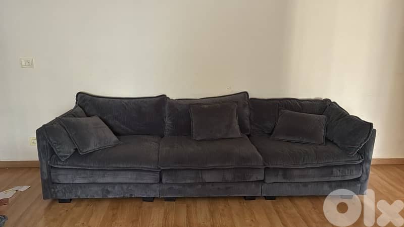 Brand new sofa used for one month 0