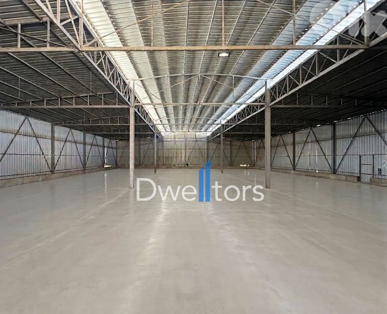 Hangar for rent in Zouk  - 1100 SQM - 7.0 M Height 0