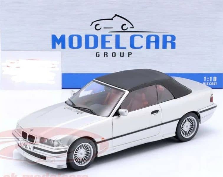 BMW Alpina B3 3.2 Cabriolet 1996 diecast car model 1;18 0
