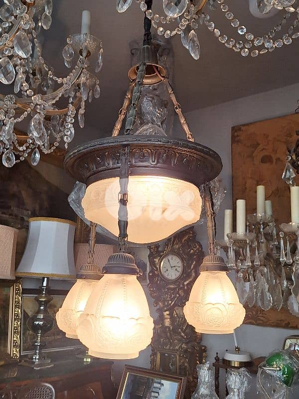 french bronze chandelier 0