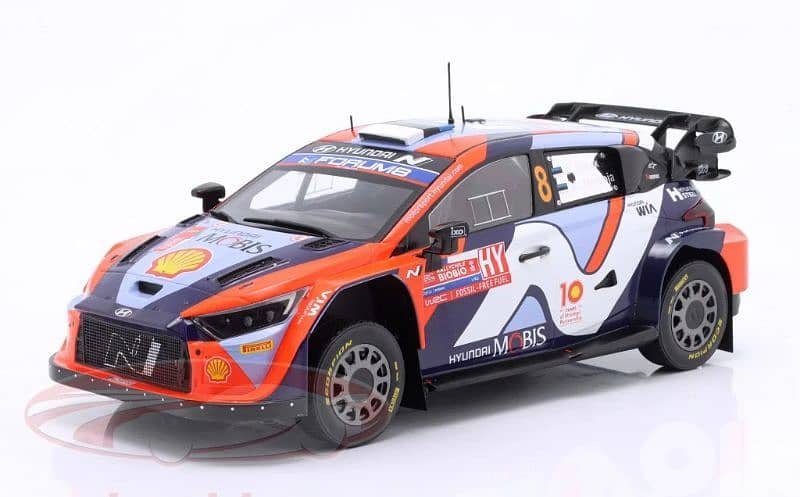 Hyundai I20 Rally 1 Hybrid #8 (Rally Chile 2024) diecast model 1;18 1
