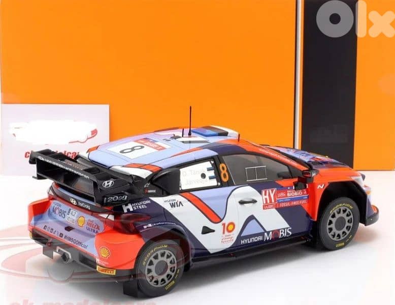 Hyundai I20 Rally 1 Hybrid #8 (Rally Chile 2024) diecast model 1;18 4