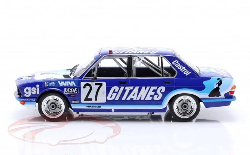 BMW 528i (E28) #27 24h Spa 1982 diecast car model 1;18 2