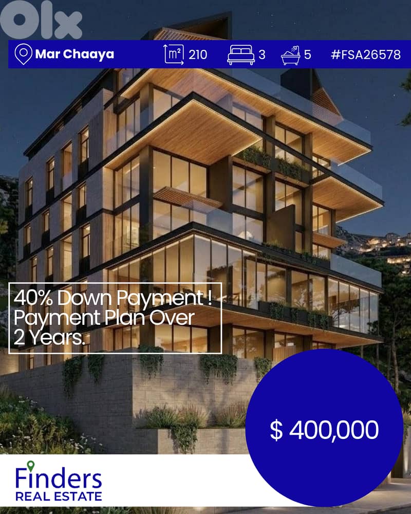 Unique Luxury Duplex for Sale in Mar Chaaya! 0