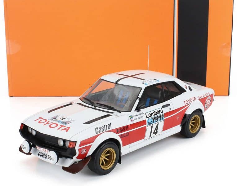 Toyota Celica 2000 GT (Rally 1977) diecast car model 1;18. 0