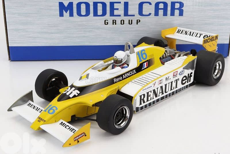 Rene Arnoux Renault RS10 (GP Great Britain 1979) diecast model 1;18 0